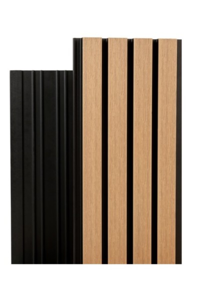 Фасадная реечная панель Ecodecking Скай коэкструзия 200х20х3000 Бук купить в Владивостоке