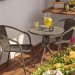 Комплект плетеной мебели AFINA из иск. ротанга Асоль-7 TLH-037B/TLH-060 brown-2pcs купить в Владивостоке