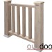 Ограждение из ДПК Outdoor Классик 3D STORM серый микс купить в Владивостоке