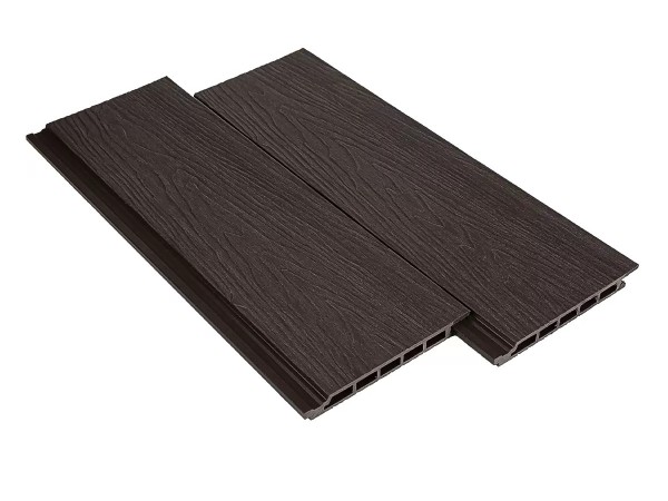 Фасадная панель из ДПК Deckart Vista 3D с текстурой дерева Махагон купить в Владивостоке