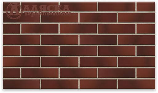 Фасадные Термопанели Аляска Cherry Glatt купить в Владивостоке