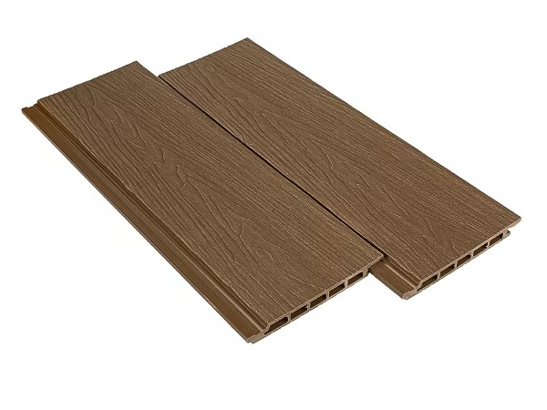 Фасадная панель из ДПК Deckart Vista 3D с текстурой дерева Орех купить в Владивостоке