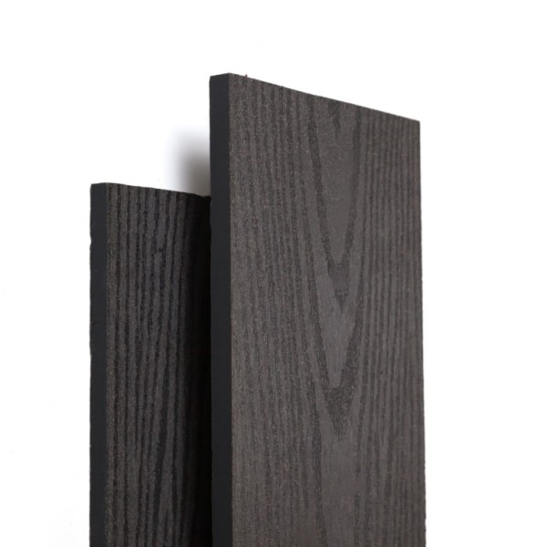 Заборная доска Ecodecking Техно 145х12 Графит купить в Владивостоке