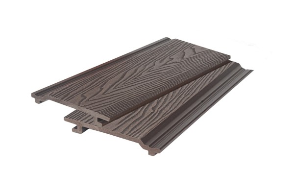 Фасадная доска 3D WOOD BRUSHING, тёмно-коричневый купить в Владивостоке