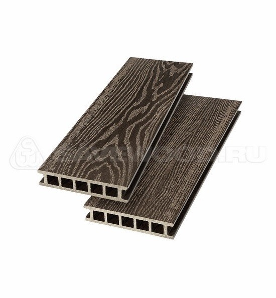 Террасная доска из ДПК SW-Fagus «SaveWood» темно-коричневый купить в Владивостоке