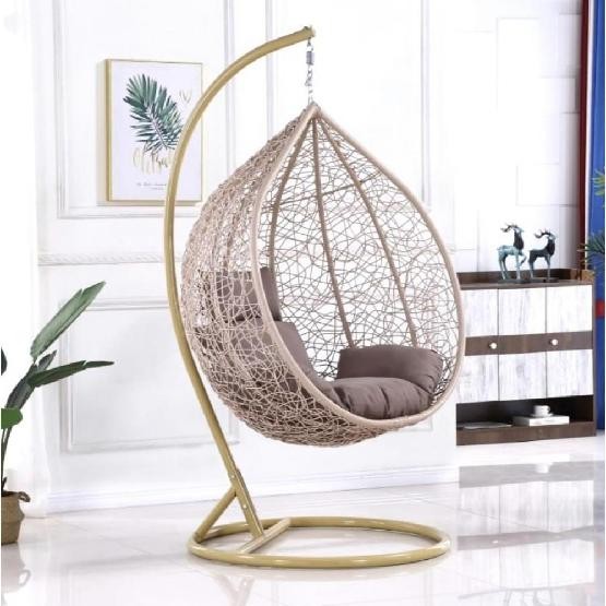 Кресло Подвесное из искусственного ротанга AFM-169A-XLB Beige купить в Владивостоке