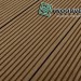 Террасная доска из ДПК  WOODVEX Select Темно-коричневый купить в Владивостоке