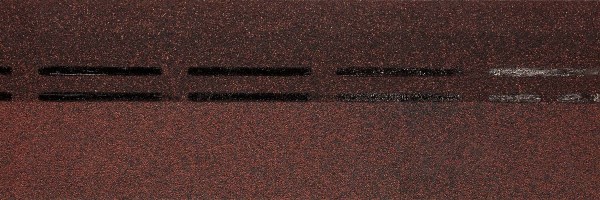 Коньково-карнизная черепица Docke Standard, красный купить в Владивостоке