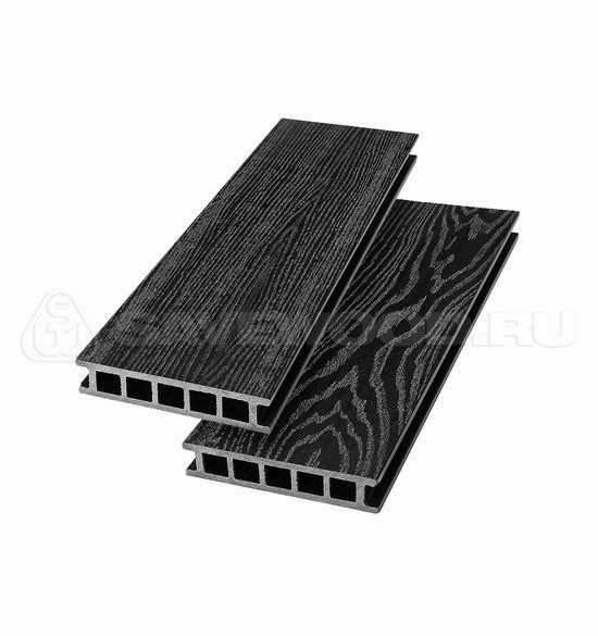 Террасная доска из ДПК SW-Fagus «SaveWood» черный купить в Владивостоке