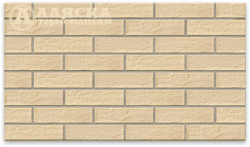 Фасадные Термопанели Аляска Krem Rustic купить в Владивостоке