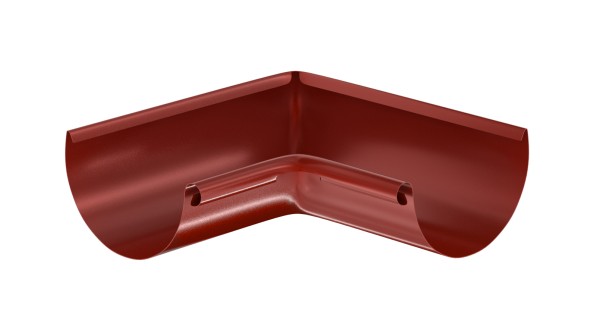 Водосток Aquasistem, система 150x100 - Угол желоба, внутренний 90° RR 29 Бургундский купить в Владивостоке