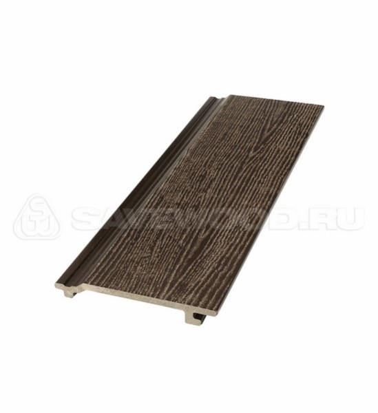 Сайдинг из дпк savewood sw-sorbus радиальный распил темно-коричневый купить в Владивостоке