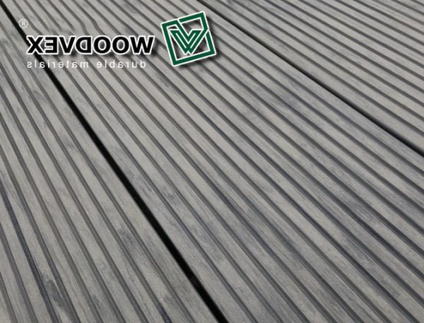 Террасная доска из ДПК WOODVEX Select Серый дым купить в Владивостоке