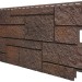 Фасадная панель VOX Sandstone (Сандстоун) темно коричневый купить в Владивостоке