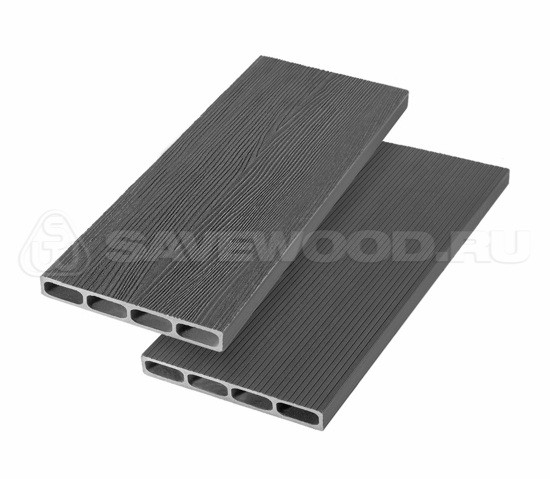 Грядочная доска ДПК 3D Savewood SW Rubus (R) графит купить в Владивостоке