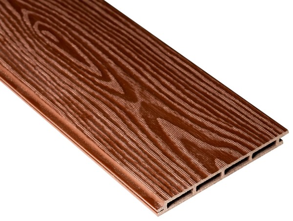 Фасадная доска из ДПК 3D Faynag - Шоколад купить в Владивостоке