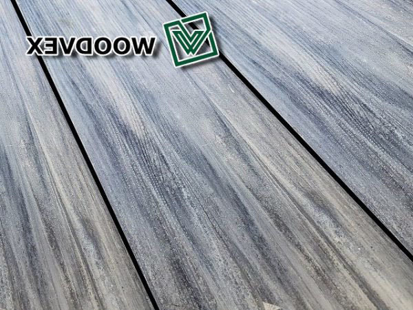 Террасная доска из ДПК WOODVEX Select Бело-серый купить в Владивостоке