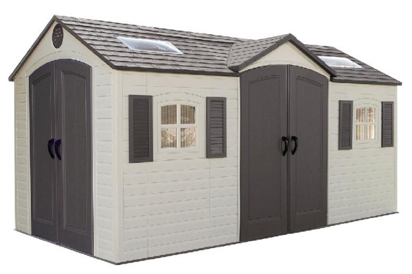 Сарай пластиковый LifeTime 15x8 DD купить в Владивостоке