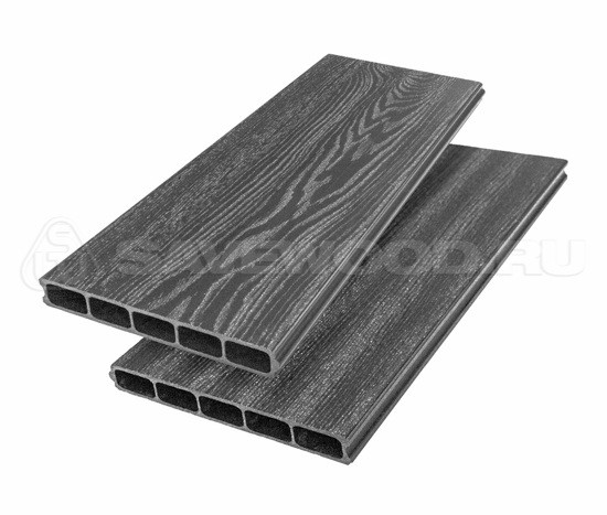 Грядочная доска ДПК 3D Savewood SW Rumex Графит купить в Владивостоке