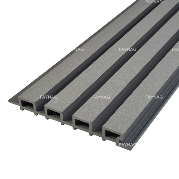 Фасадная Рейка из ДПК Faynag Nika графит купить в Владивостоке