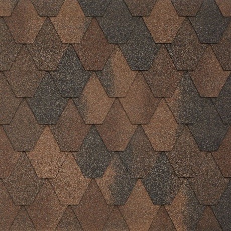 Гибкая черепица Tegola SARDEGNA legno 424 купить в Владивостоке