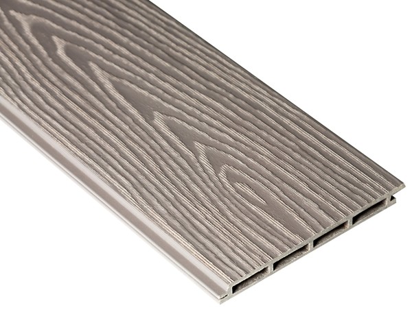 Фасадная доска из ДПК 3D Faynag - Графит купить в Владивостоке