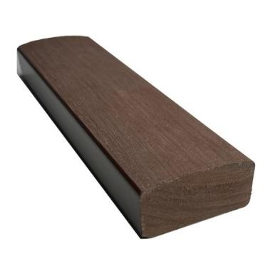 Лавочный брус Ecodecking Некст полнотелый брашированный 70х35 шоколад купить в Владивостоке