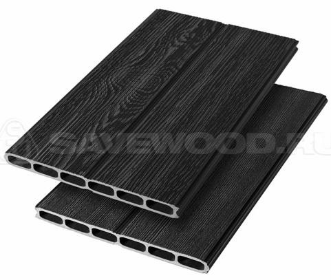 Грядочная доска ДПК 3D Savewood SW Laurus чёрный купить в Владивостоке