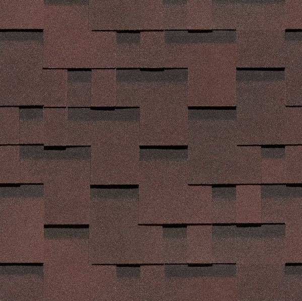 Гибкая черепица Docke, коллекция Генуя – Зрелый каштан купить в Владивостоке