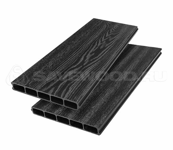 Грядочная доска ДПК 3D Savewood SW Rumex Чёрный купить в Владивостоке