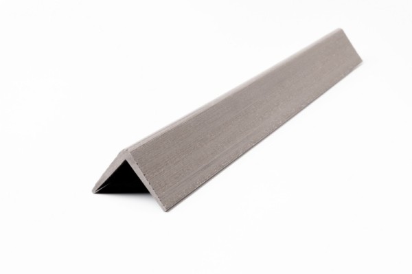 Угол торцевой Ecodecking Практик 50х50х3000 Серый купить в Владивостоке Угол торцевой Ecodecking Практик 50х50х3000 Серый купить в Владивостоке