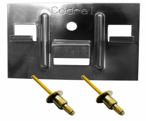 КЛЯММЕР + ЗАКЛЁПКА ДЛЯ CEDRAL CLICK 250 ШТ купить в Владивостоке