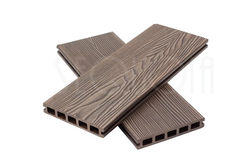 Доска террасная ДПК 3D SEQUOIA DUAL WOOD BROWN купить в Владивостоке