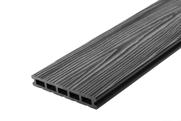 Террасная доска из ДПК RusDecking Unodeck Mogano - Графит купить в Владивостоке