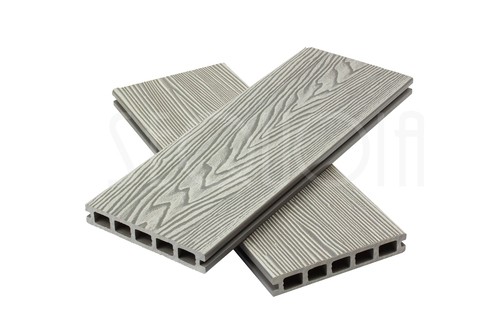 Доска террасная ДПК 3D SEQUOIA DUAL WOOD GRAY купить в Владивостоке