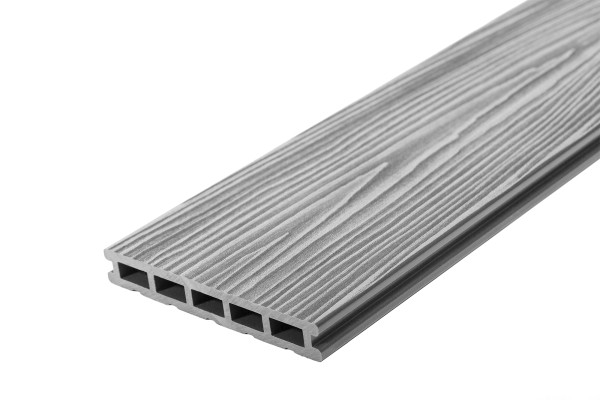 Террасная доска из ДПК RusDecking Unodeck Mogano - Серый купить в Владивостоке