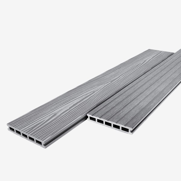 Террасная доска из ДПК RusDecking Unodeck Mogano - Серый купить в Владивостоке