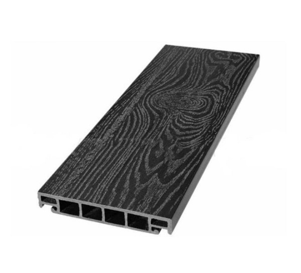 Террасная доска из ДПК SW Salix (T) 2D чёрный купить в Владивостоке