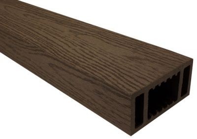 Перила нижнее Woodvex Select Темно-Коричневый купить в Владивостоке