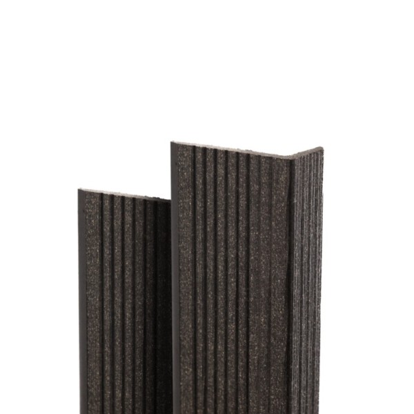 Угол торцевой Ecodecking Техно 70х35x3000 Венге купить в Владивостоке Угол торцевой Ecodecking Техно 70х35x3000 Венге купить в Владивостоке