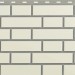 Фасадная панель Альта-Профиль, Кирпич Клинкерный, Белый купить в Владивостоке