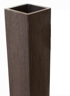 Столб опорный Woodvex Co-Extrusion Венге купить в Владивостоке