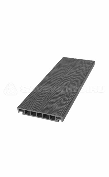 Террасная доска из ДПК SW Salix (S) (R) графит купить в Владивостоке