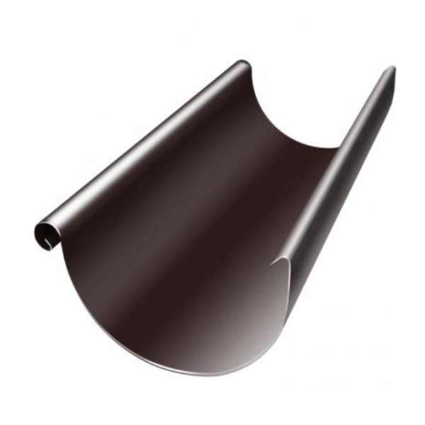 Водосток Grand Line 125x90 – Желоб 3м RAL 8017 купить в Владивостоке