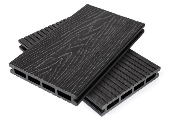 Террасная доская ДПК NanoWood Nature 3D пустотелая Графит купить в Владивостоке