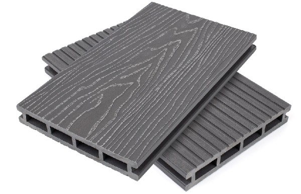 Террасная доская ДПК NanoWood Nature 3D пустотелая Серый купить в Владивостоке