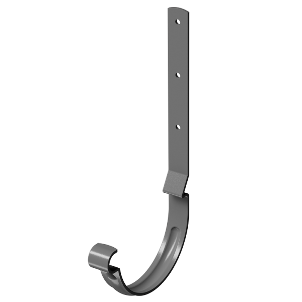 Карнизный крюк длинный D125 Döcke STAL PREMIUM Графит, (RAL 7024) купить в Владивостоке