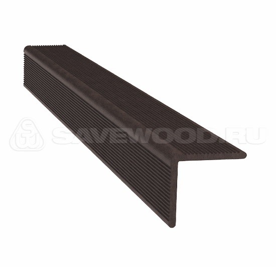 Уголок из ДПК Savewood – Тёмно-коричневый купить в Владивостоке