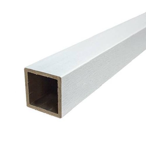Столб опорный Woodvex Co-Extrusion Белый купить в Владивостоке